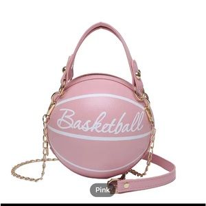 NWT basketball crossbody purse